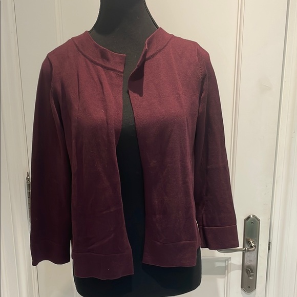 Icône Deep Red Cardigan by 👵MT Simons - Picture 1 of 3